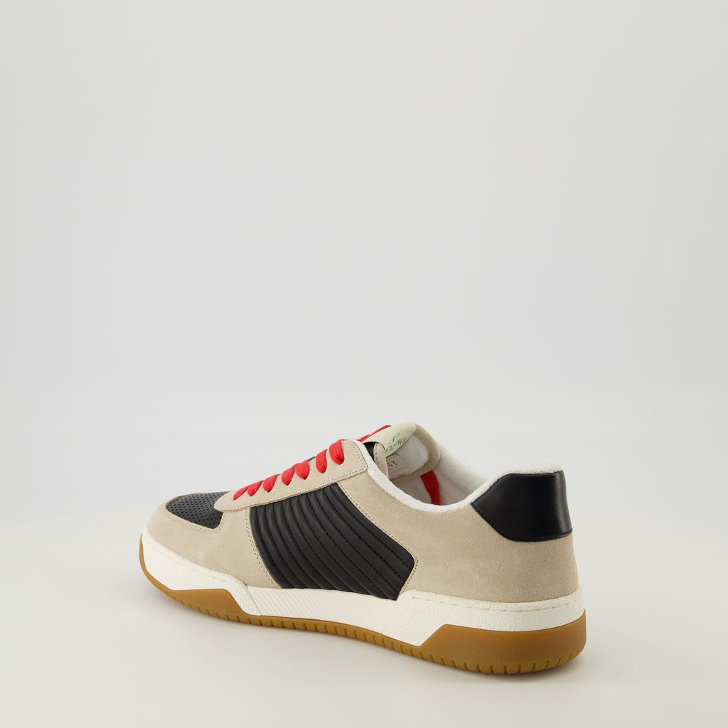 ヴァレンティノ・ガラバーニのメンズ用ブラック・スパーリースニーカーの画像 - 春夏コレクション2026 - 右後方三分の一ビュー