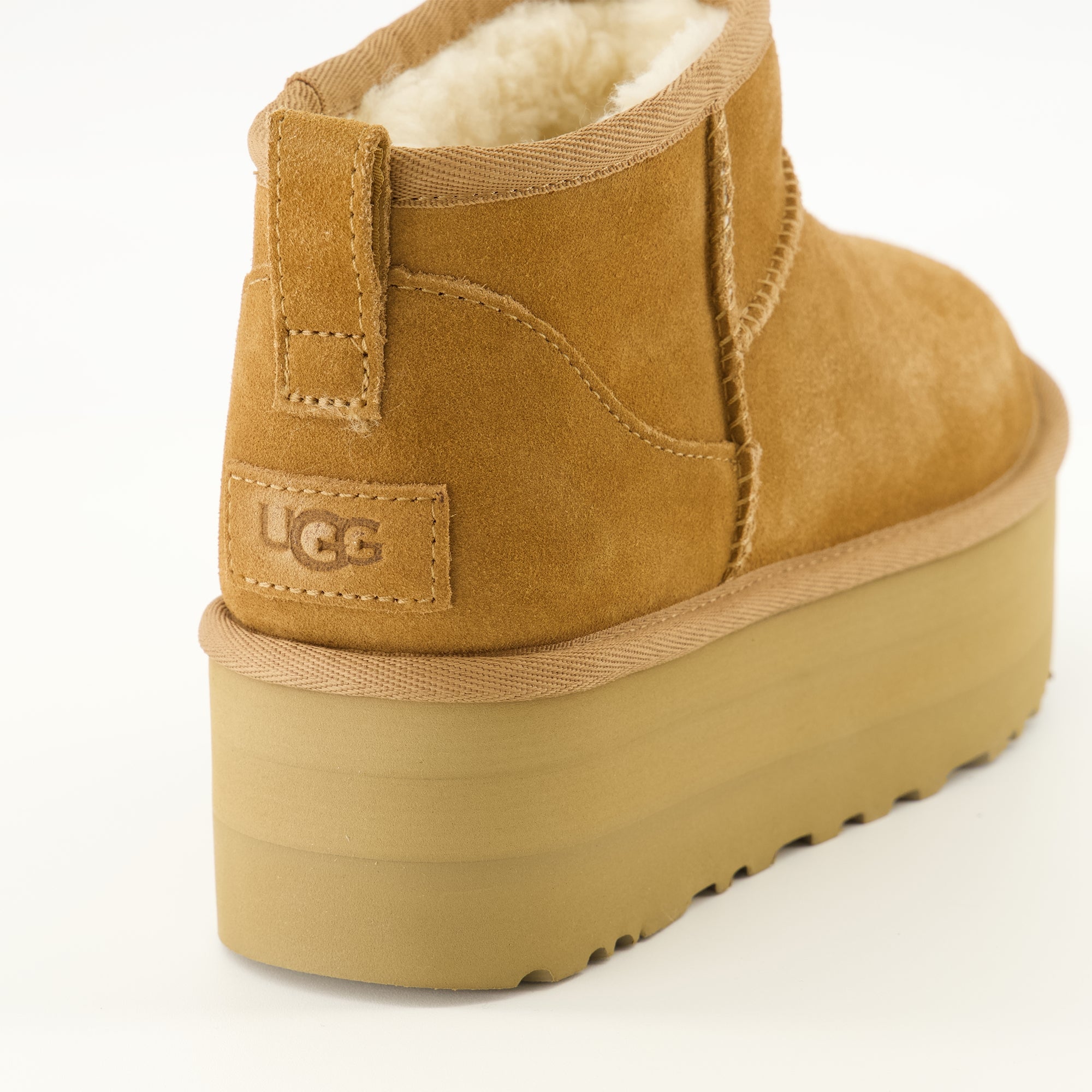 Bottines Brown Classic Ultra Mini Platform Booties Ugg Marron Femme