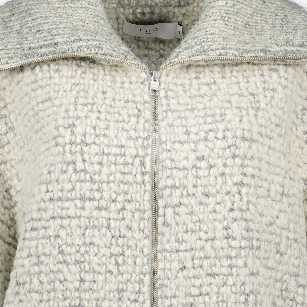 Bild der Boucle-Jacke der Marke Iro für Damen - Herbst-Winter 2025 - Detaillierte Ansicht_1