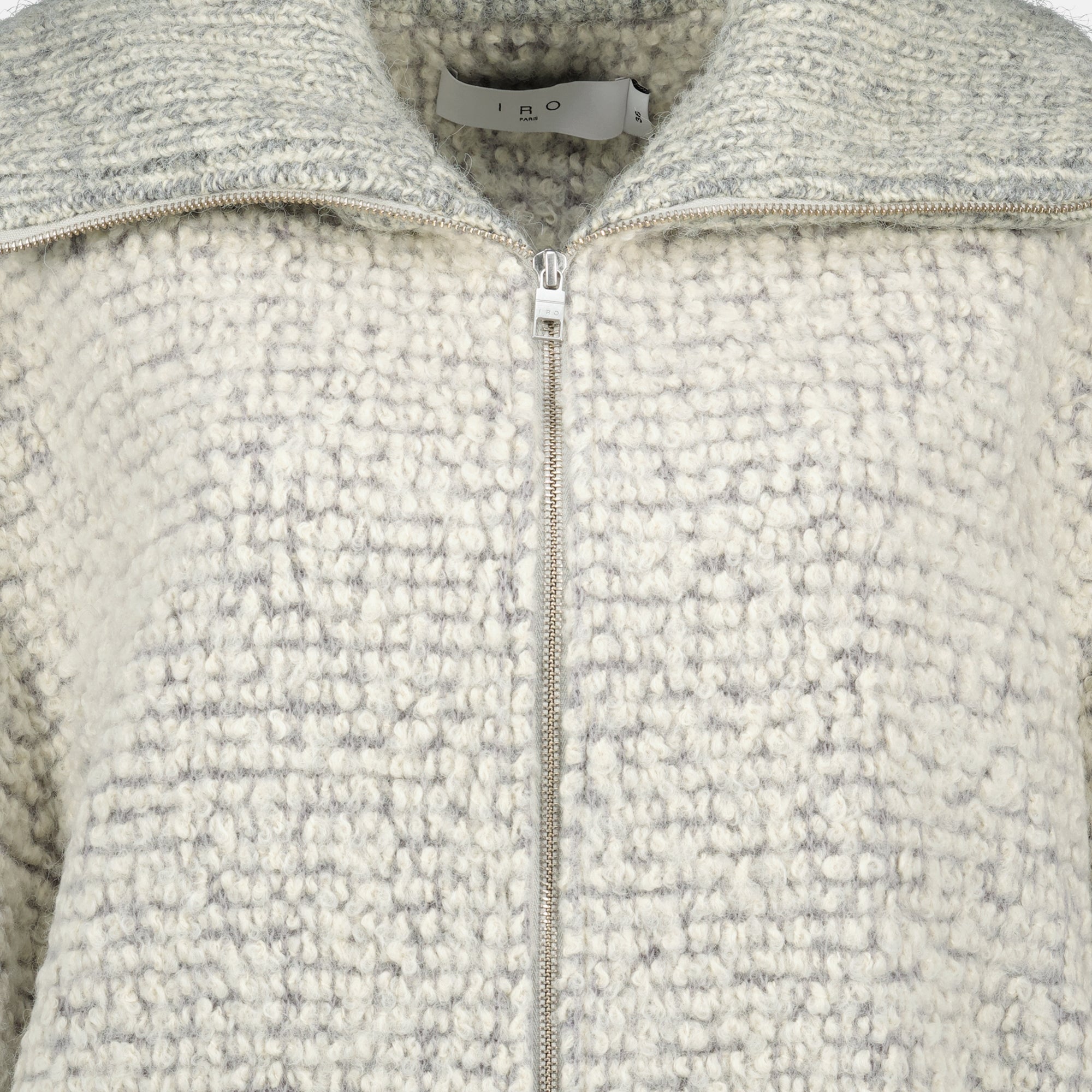 Bild der Boucle-Jacke der Marke Iro für Damen - Herbst-Winter 2025 - Detaillierte Ansicht_1