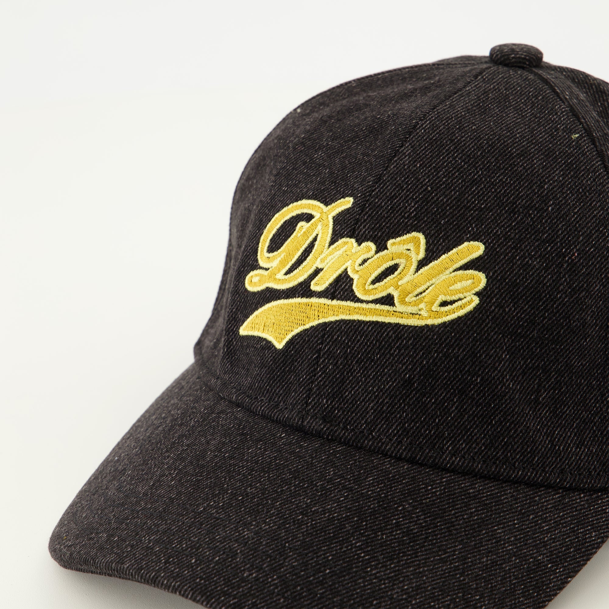 Chapeaux, casquettes et bonnets Gorra Divertida en Denim Negro Drole De Monsieur Noir Homme