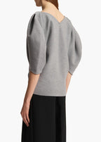 Top Top Venus Khaite Grigio Femme