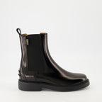 Imagen de las Botines de Cuero para Mujer de Tod's - Temporada Otoño-Invierno 2025 - Vista lateral derecha