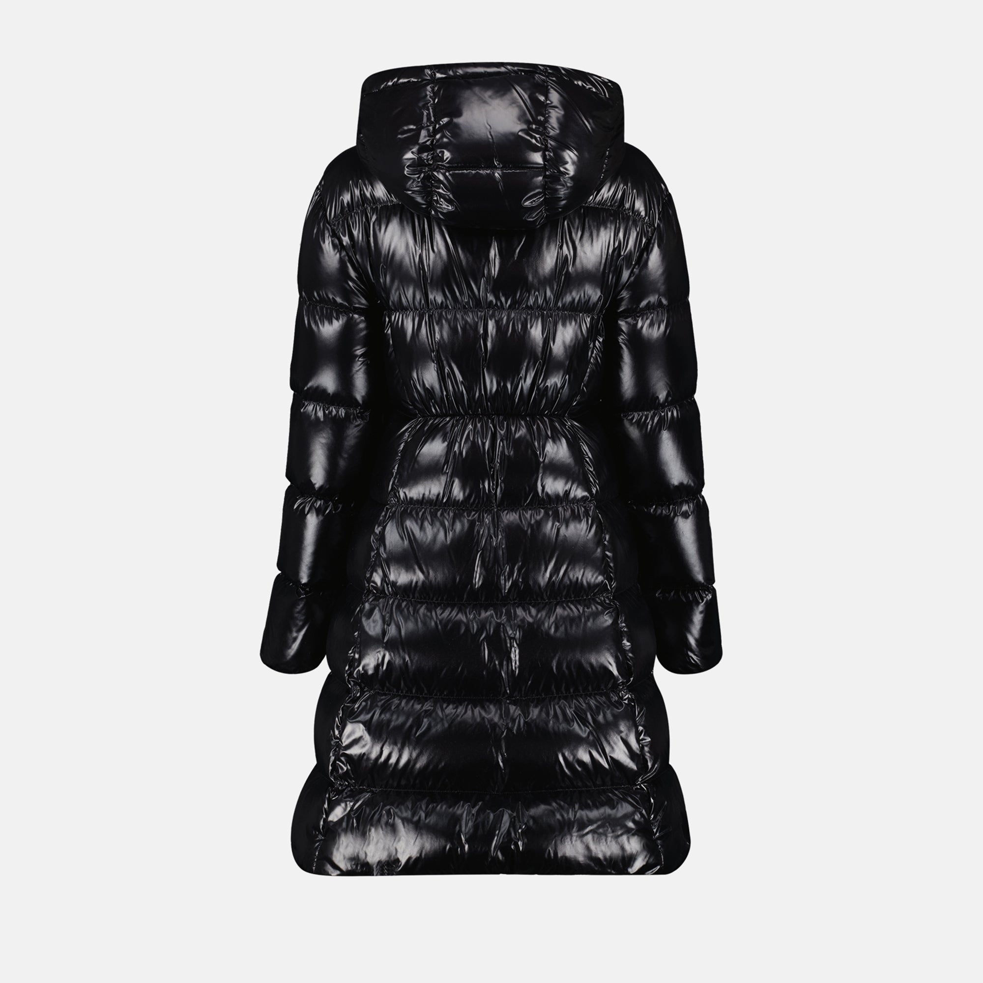 코트 벨뷰 다운 자켓 Moncler 검은색 Femme