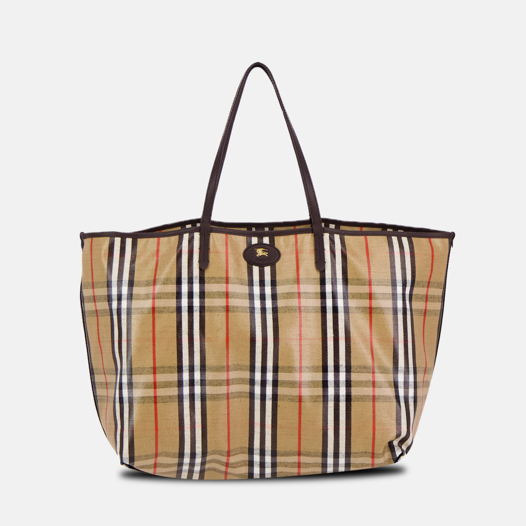 Taschen Highlands Tote Bag Burberry Beige Damen