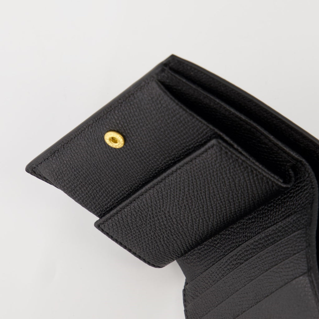 スモールレザーグッズ Portefeuille VLogo Signature Valentino Garavani 黒 Femme