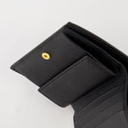 スモールレザーグッズ Portefeuille VLogo Signature Valentino Garavani 黒 Femme