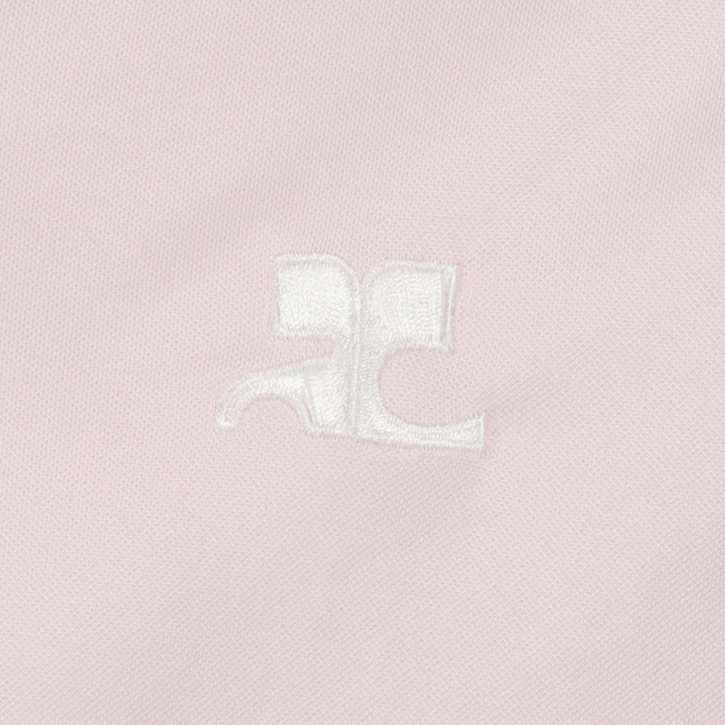 Imagem da t-shirt de desporto AC rosa da marca Courrèges para Homem - Temporada Primavera-Verão 2026 - Vista Detalhada_2