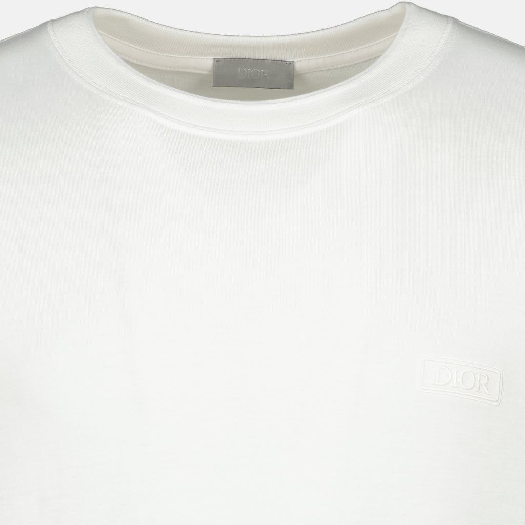 Imagem da t-shirt branca Dior Icons da marca Dior para Homem - Outono-Inverno 2025 - Vista Detalhada 2
