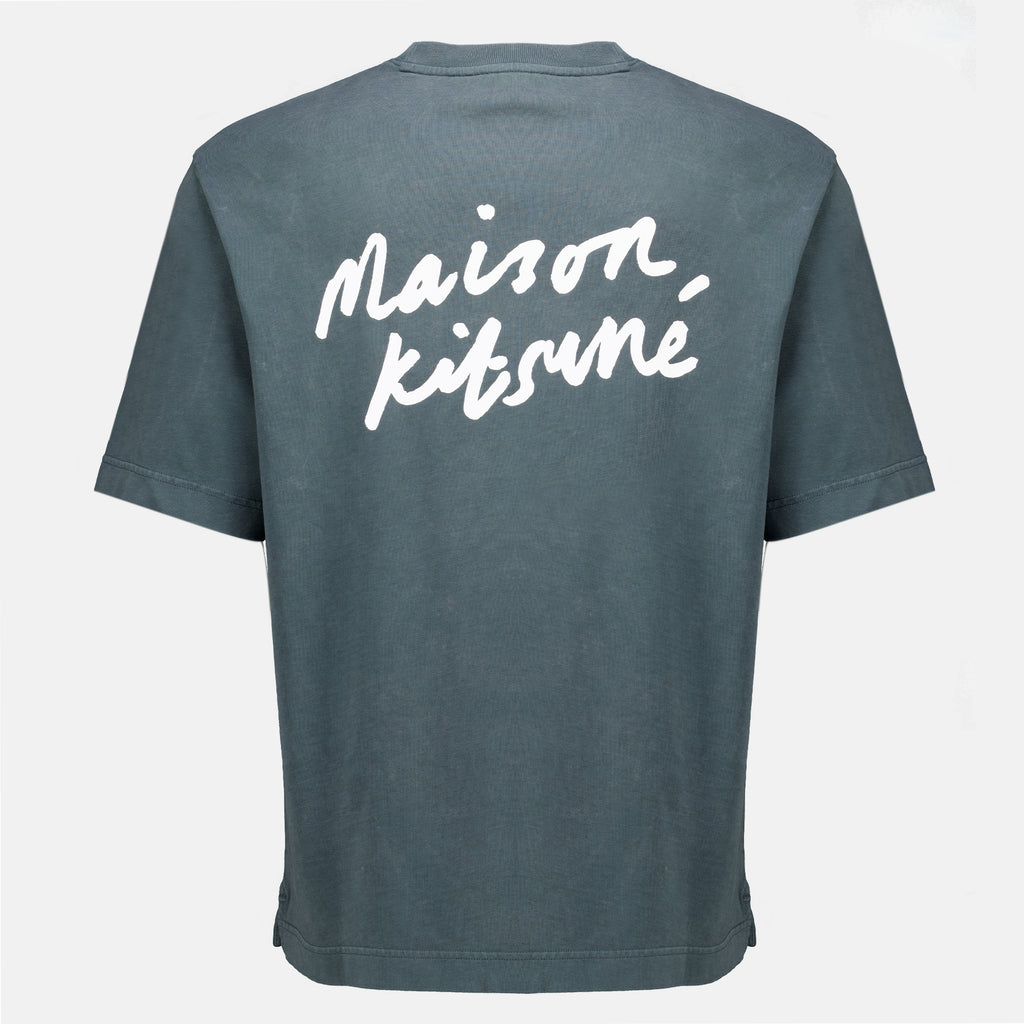 T-shirts T-shirt Oversized Cinza Maison Kitsune Gris Homme