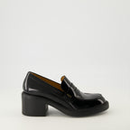 Image de l'article Mocassins en cuir à talon de la marque Tod's pour Femme - Saison Automne-Hiver 2025 - Vue latérale droite
