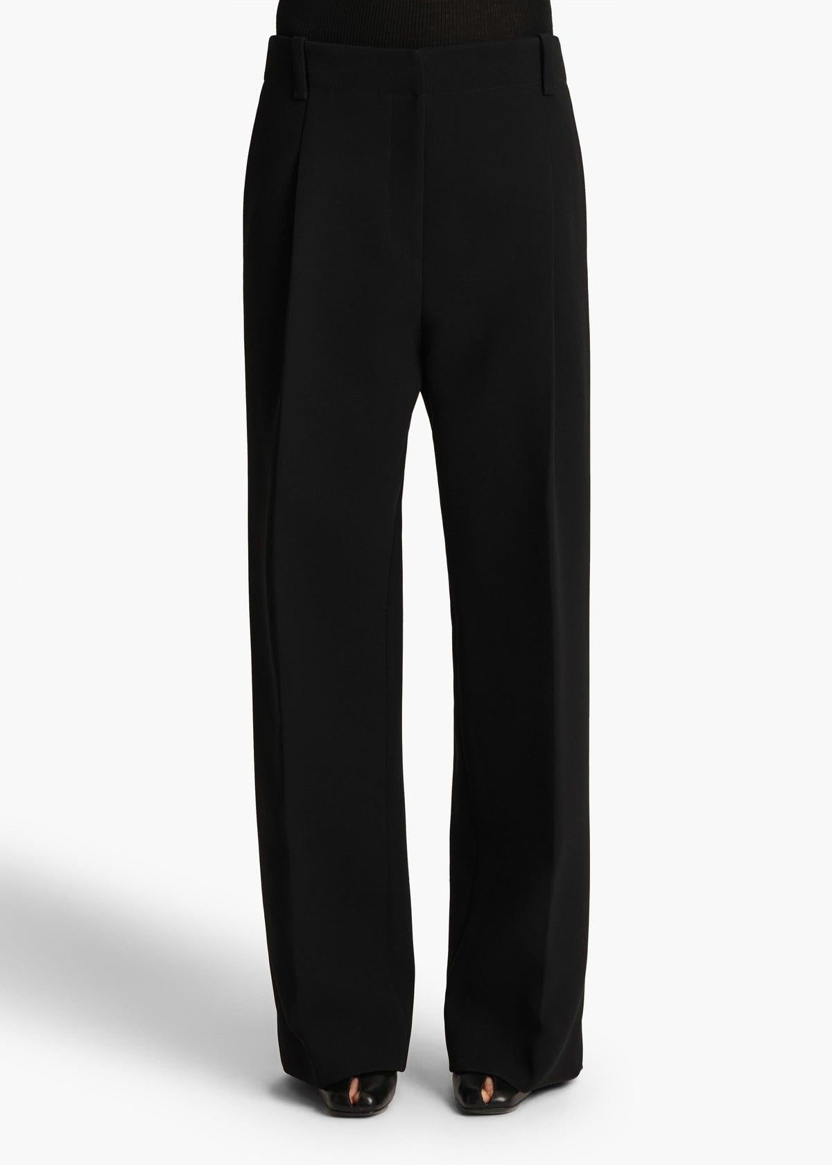 Pantalons Pantalon Lenton Khaite Noir Femme