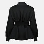 Image de l'article Veste en laine noir de la marque Fendi pour Femme - Saison Printemps-Été 2026 - Vue de Dos