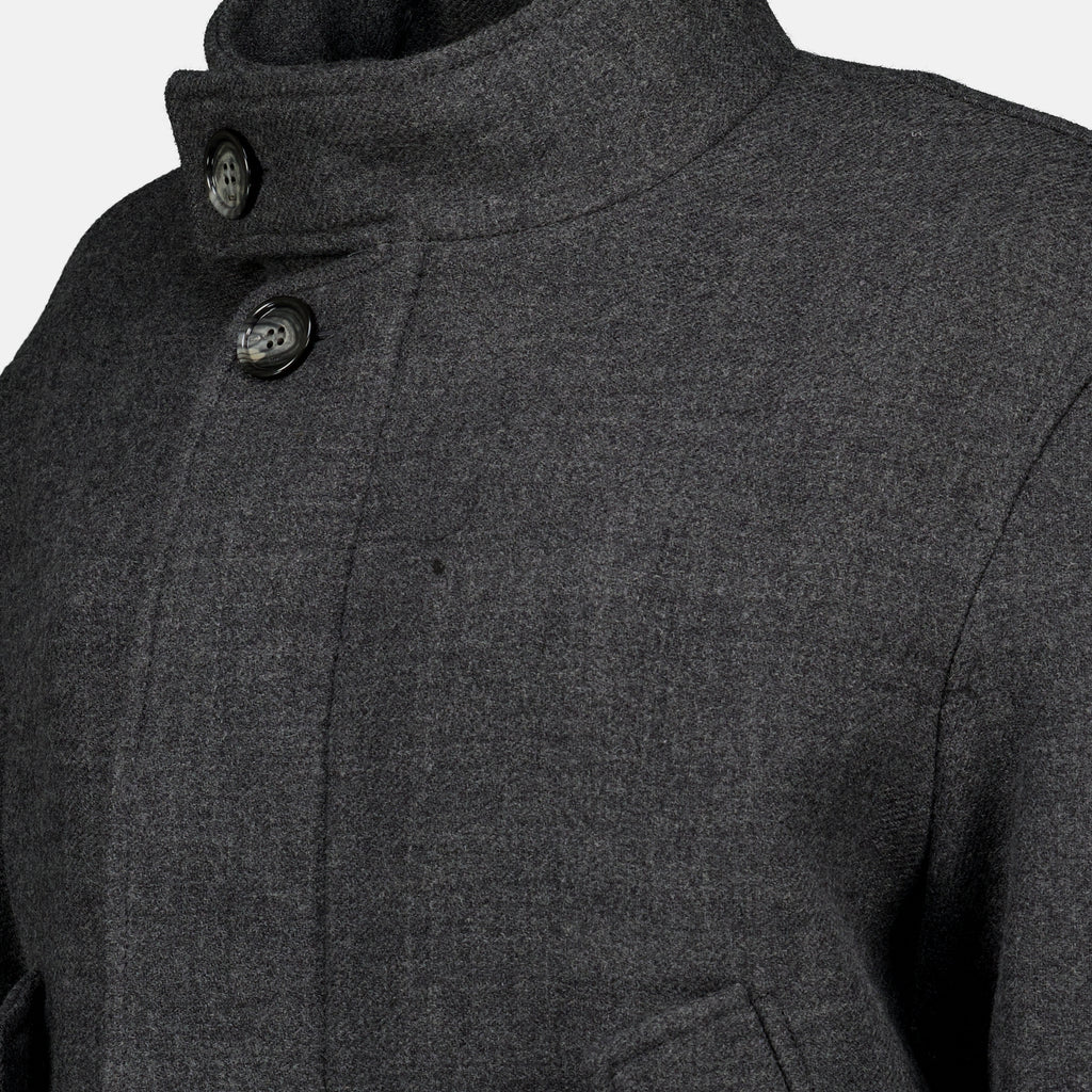 Vestes Blouson Harrington gris Ami PARIS Gris Unisexe