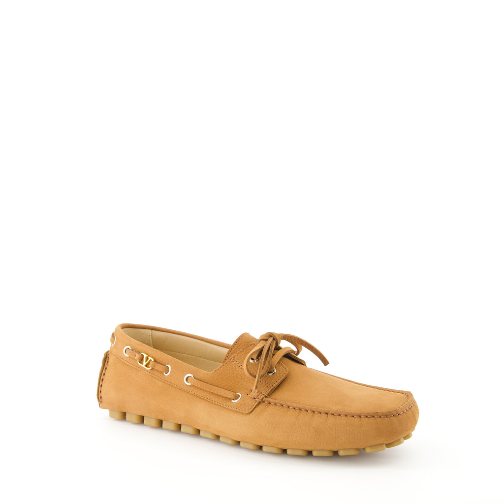 Mocasines Mocasines de Conductor Valentino Garavani Marrón Homme