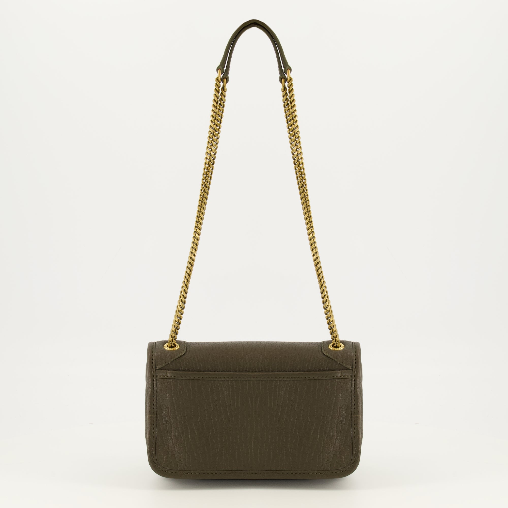 Sacs à main et épaule Sac Niki mini en cuir kaki Saint Laurent Kaki Femme