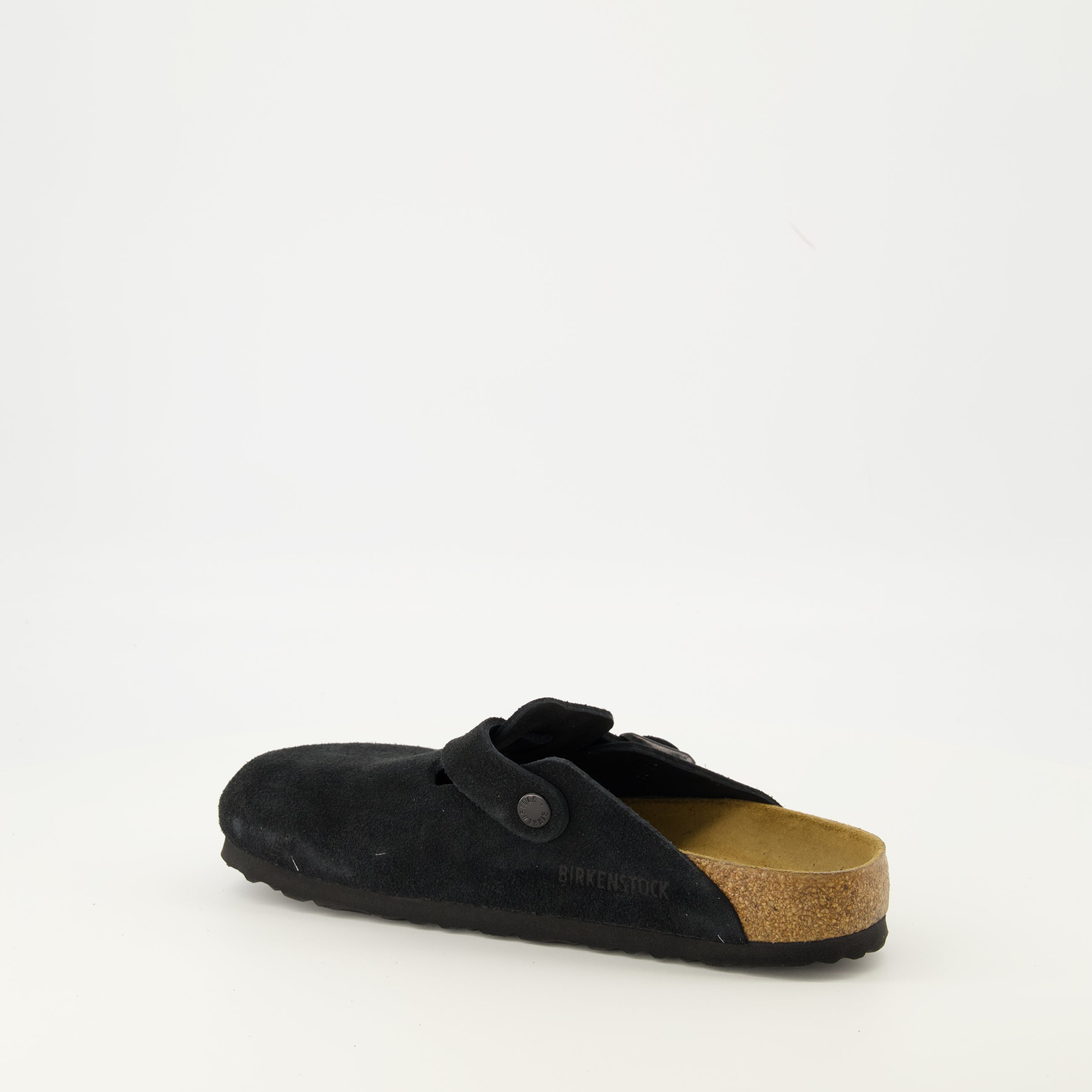 Image de l'article Mules Boston de la marque Birkenstock pour Unisex - Saison Automne-Hiver 2025 - Vue trois quarts arrière droite