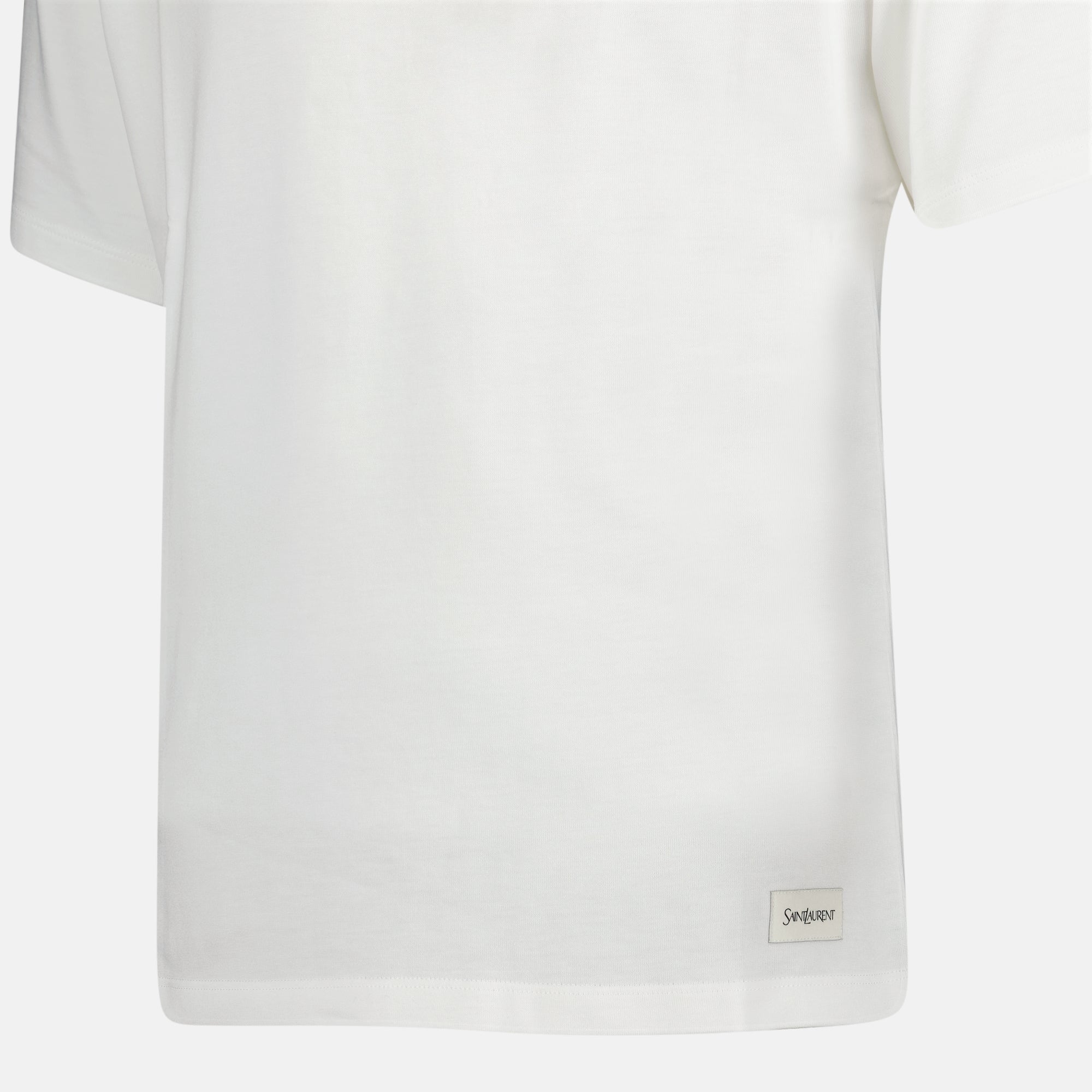 T-shirts T-shirt en jersey Saint Laurent Blanc Homme
