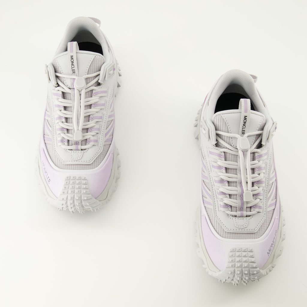 Immagine delle Sneakers Trailgrip rosa di Moncler per donna - Stagione Primavera-Estate 2026 - Vista dall'alto della coppia di scarpe