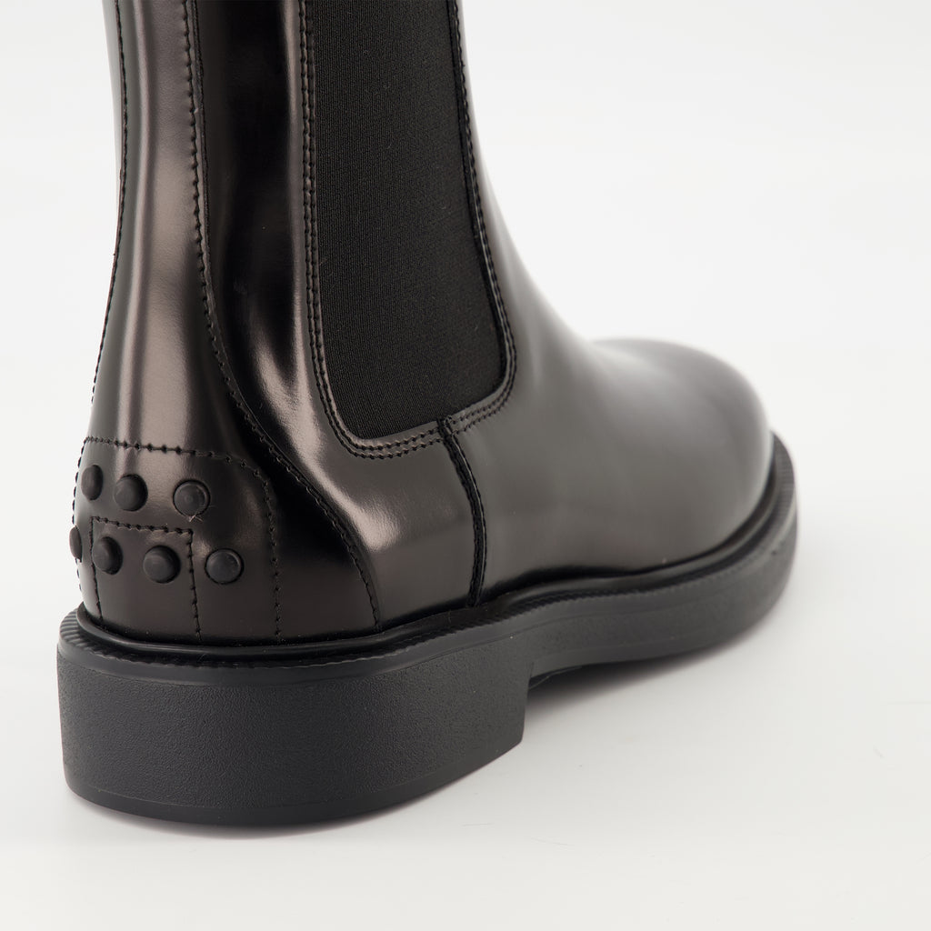 Image de l'article Bottines en cuir de la marque Tod's pour Femme - Saison Automne-Hiver 2025 - Vue arrière