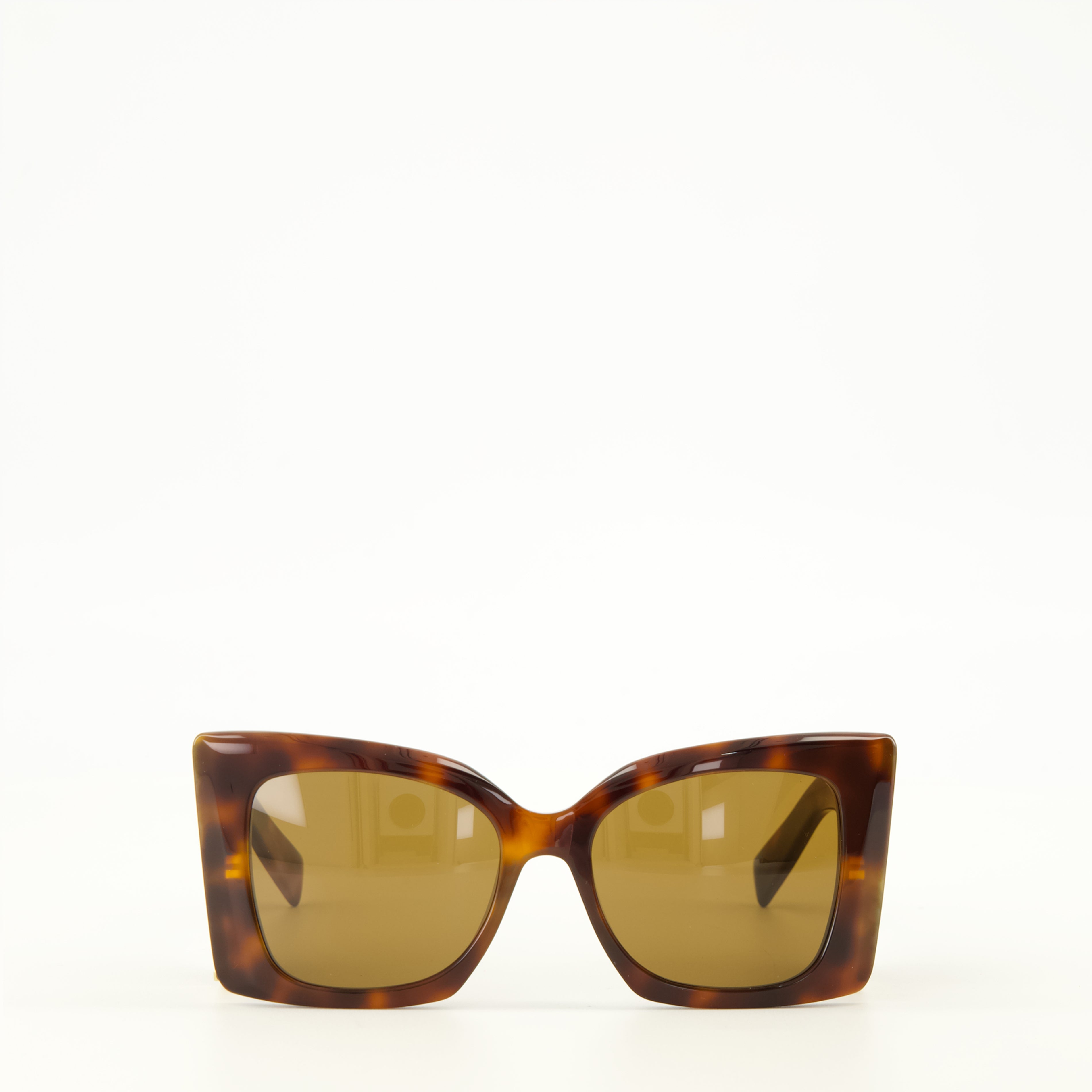 Lunettes Óculos de Sol SL M119 Blaze Saint Laurent Marron Unisexe