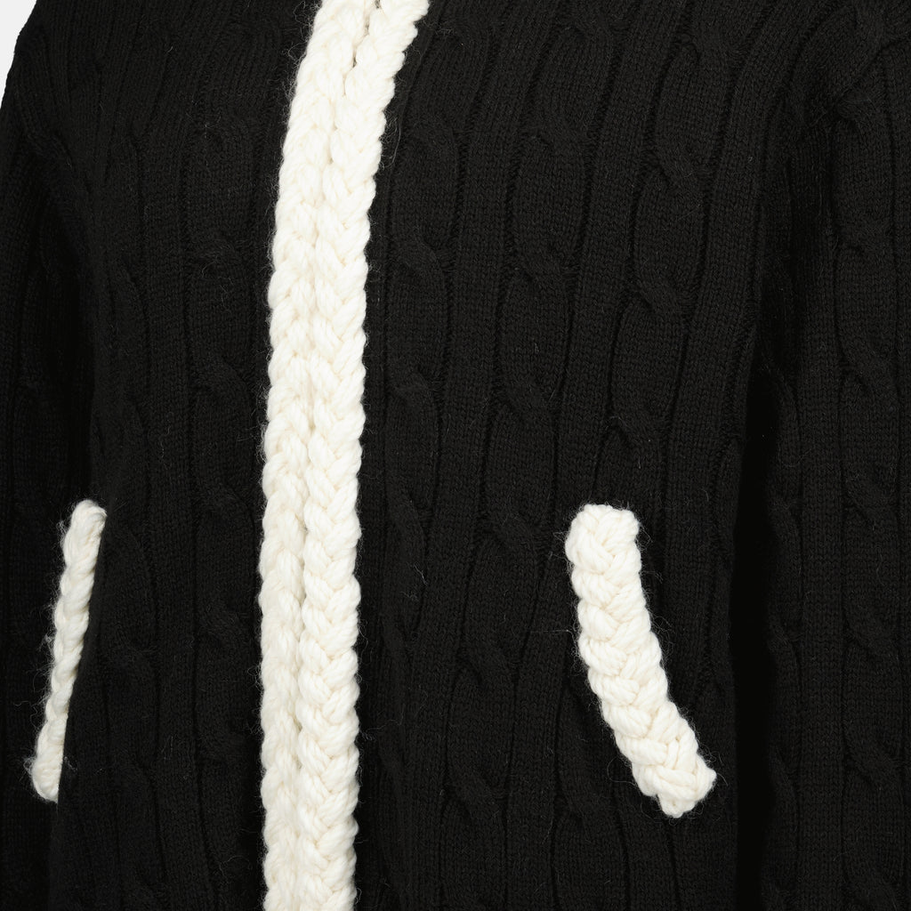 Imagem da Jaqueta de Lã Moschino para Mulher - Época Outono-Inverno 2025 - Vista Detalhada_3