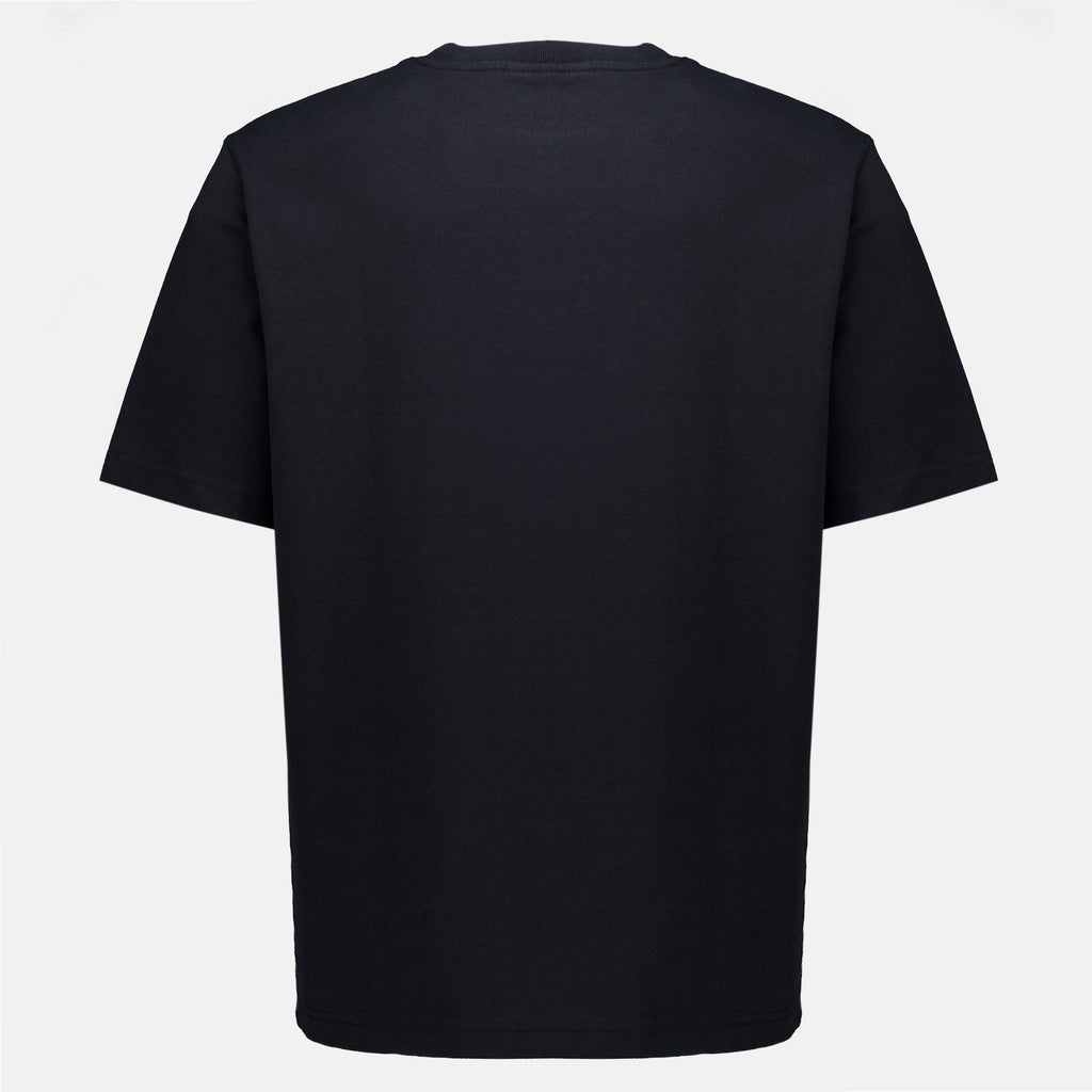 T-shirts T-shirt brodé noir Maison Kitsune Noir Homme