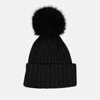 Hats, caps and beanies Bonnet à pompon Moncler Black Femme