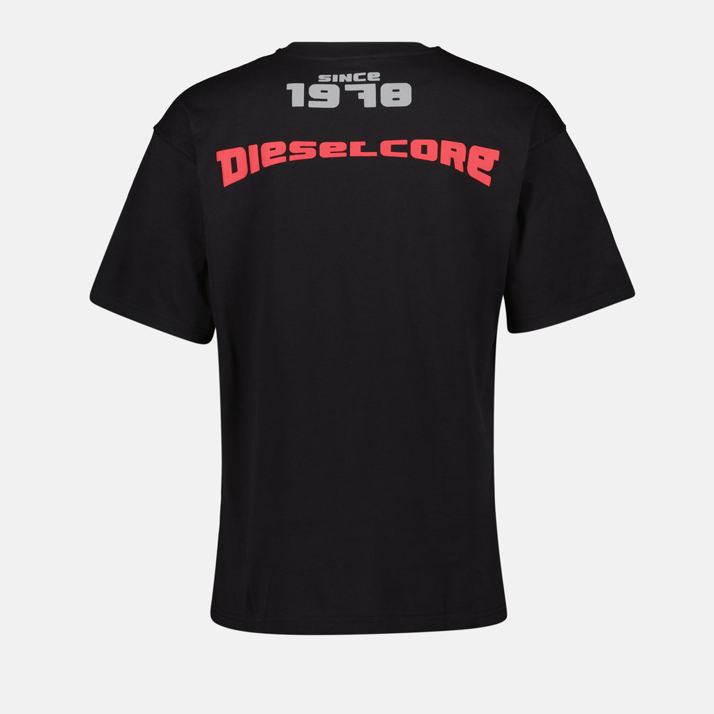 T-shirt T-shirt T-Boxty Diesel Nero Homme