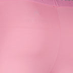 Pantalons Capri mit Pinkem Perlenlogo Marine Serre Rose Femme