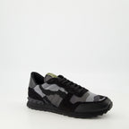 Baskets Baskets Rockrunner Valentino Garavani Noir Homme