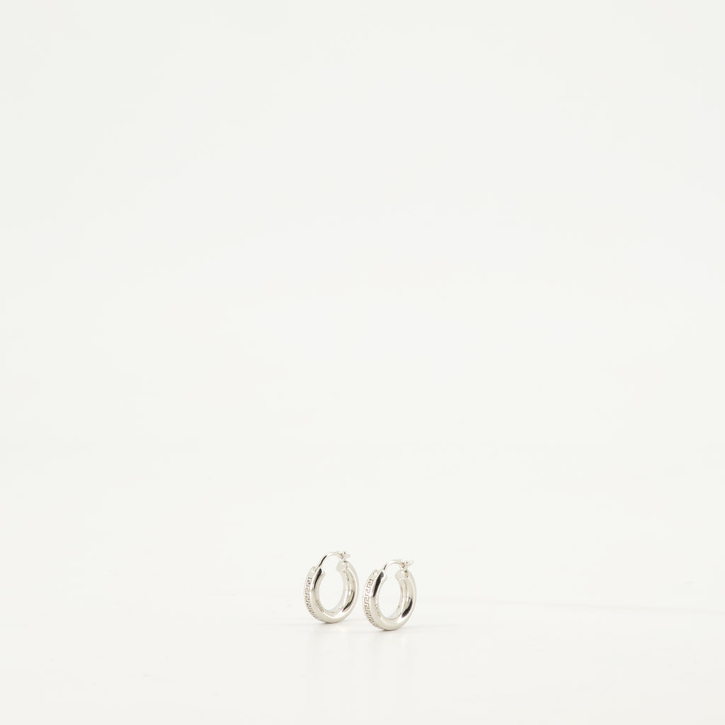 Joyería Créoles Greca Versace Plata Femme