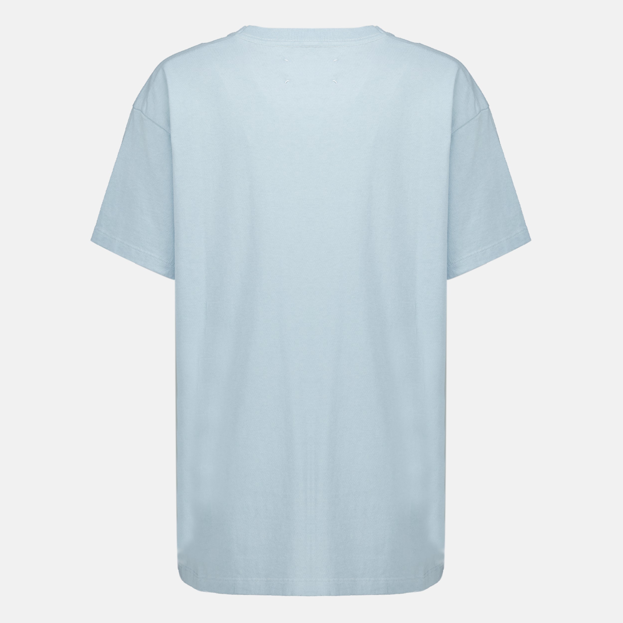 T-shirts T-shirt Blu Stampata Maison Margiela Bleu Femme