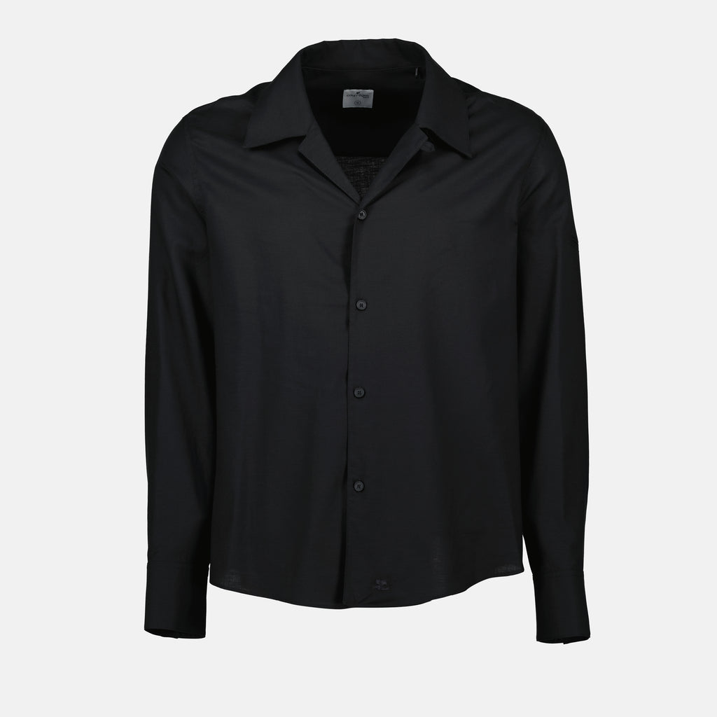 Chemises Chemise noire AC Courrèges Noir Homme