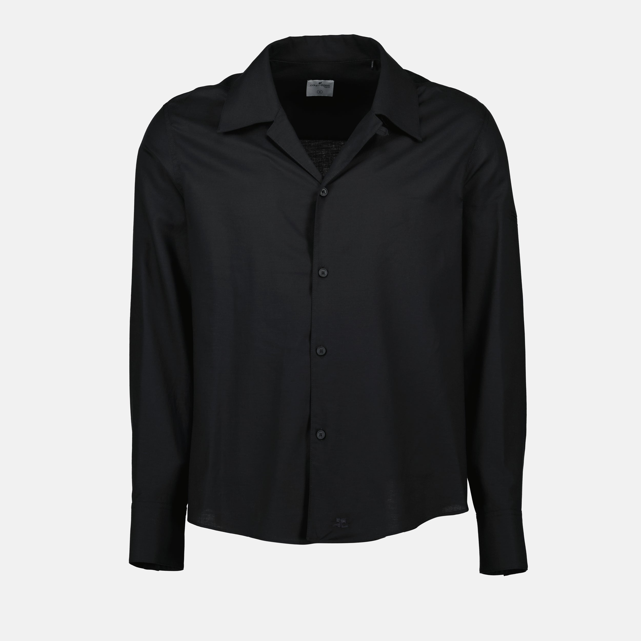 Chemises Chemise noire AC Courrèges Noir Homme