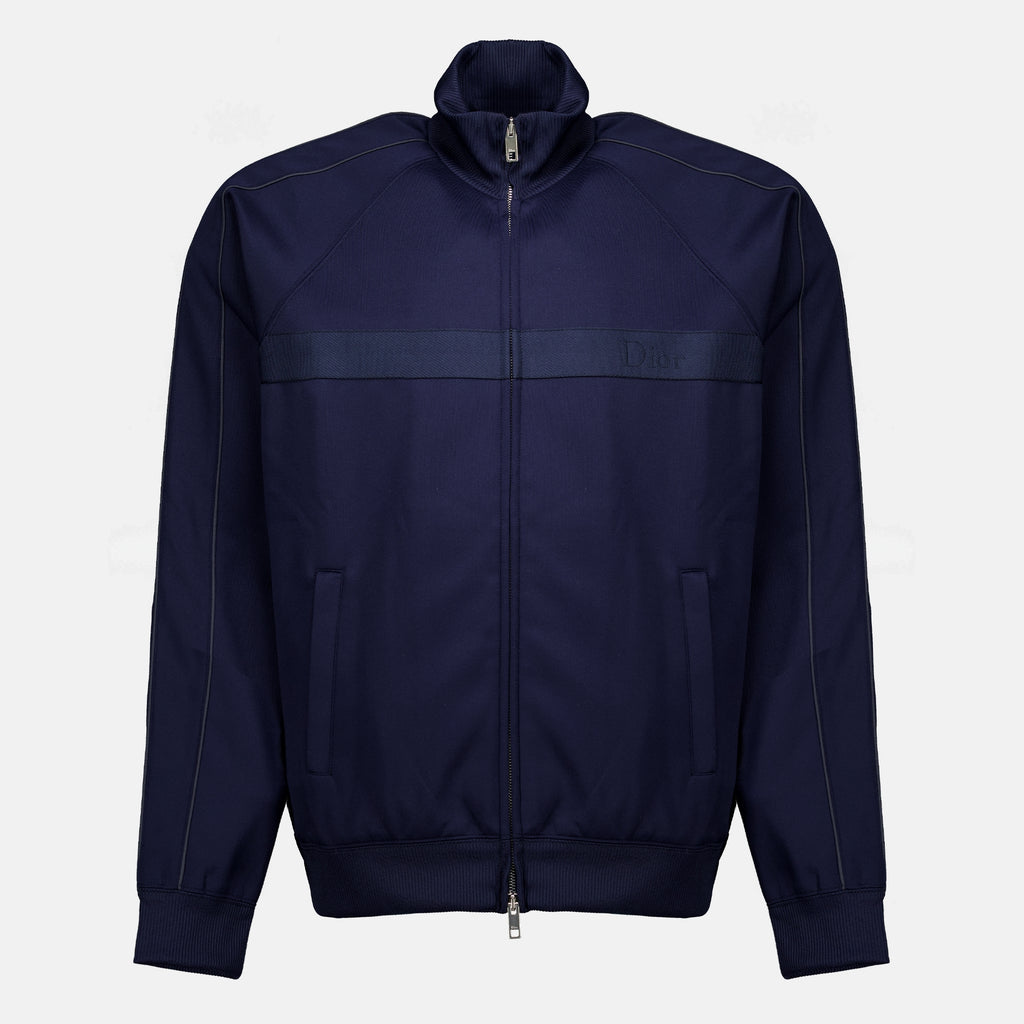 Vestes Chaqueta de Tecido Técnico Azul Marino Dior Bleu foncé Homme