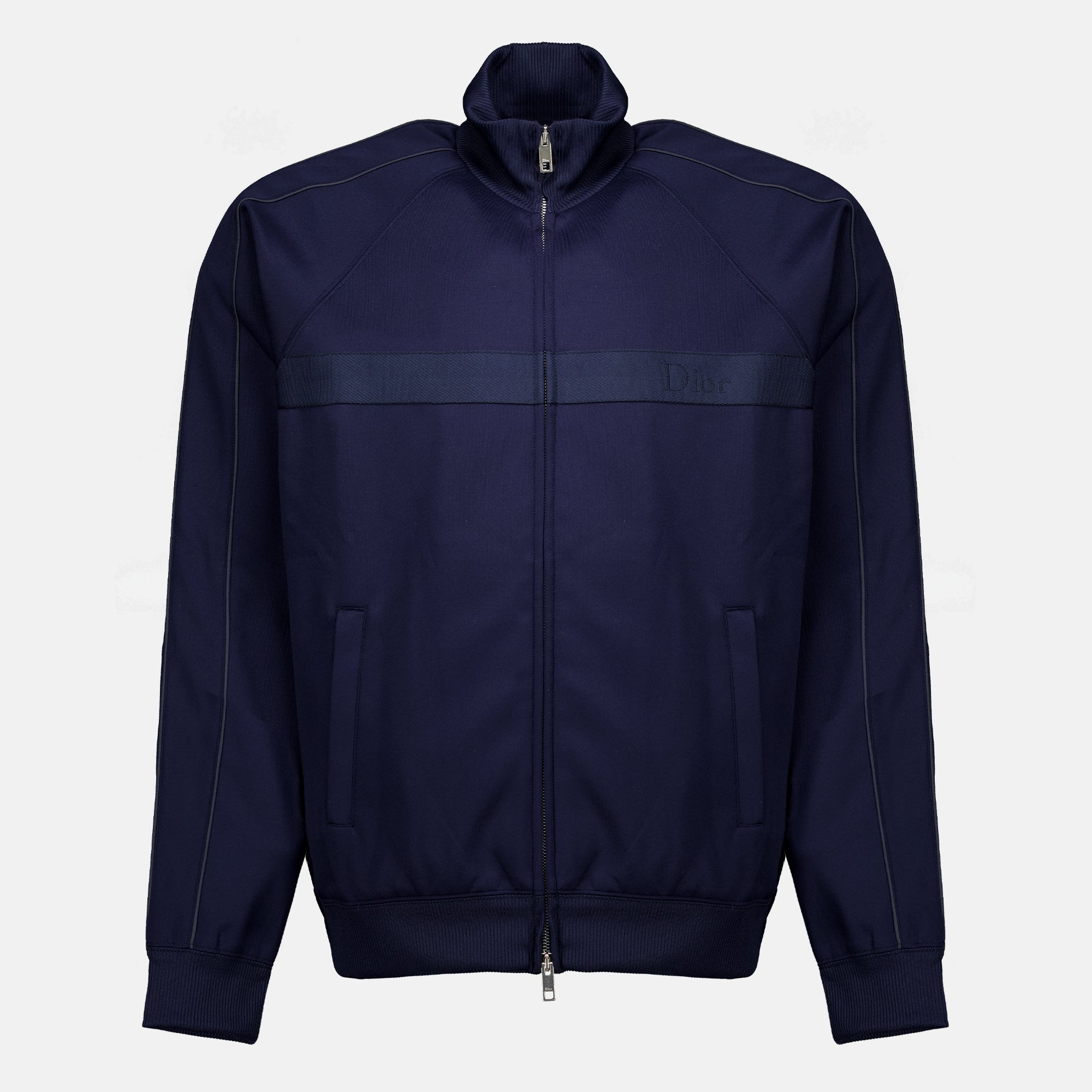 Vestes Chaqueta de Tecido Técnico Azul Marino Dior Bleu foncé Homme