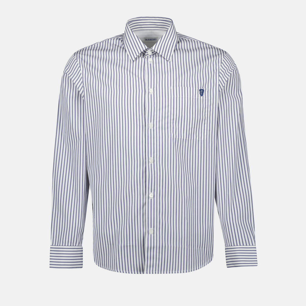 Chemises Chemise à rayures Burberry Bleu Homme