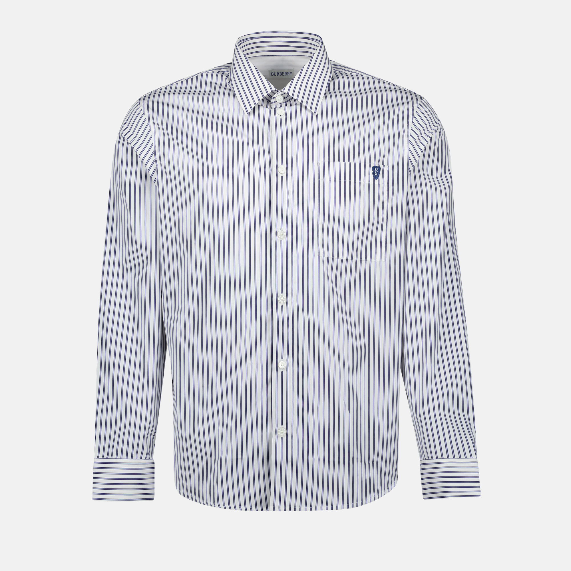 Chemises Chemise à rayures Burberry Bleu Homme