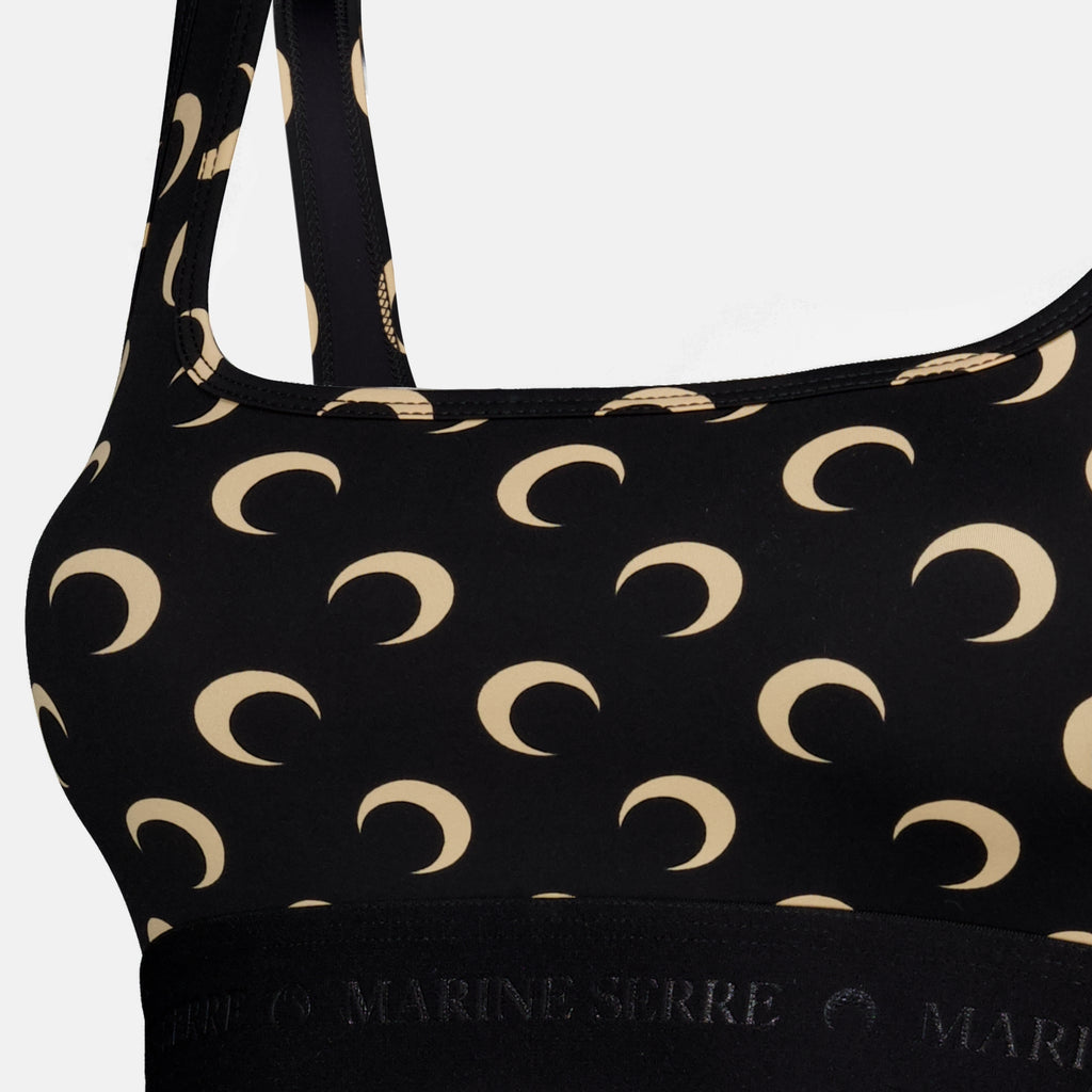 Tops Brassière Moon noir Marine Serre Noir Femme