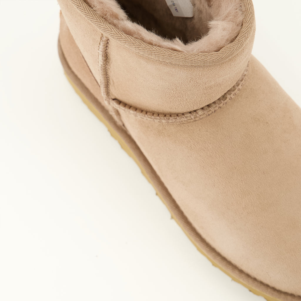 Bottines Botas Classic Mini II Beige Ugg Beige Femme