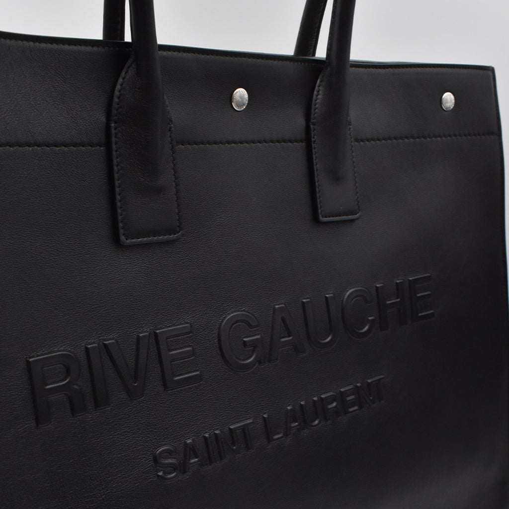 Borse tote Sac cabas Rive Gauche Saint Laurent Nero Homme