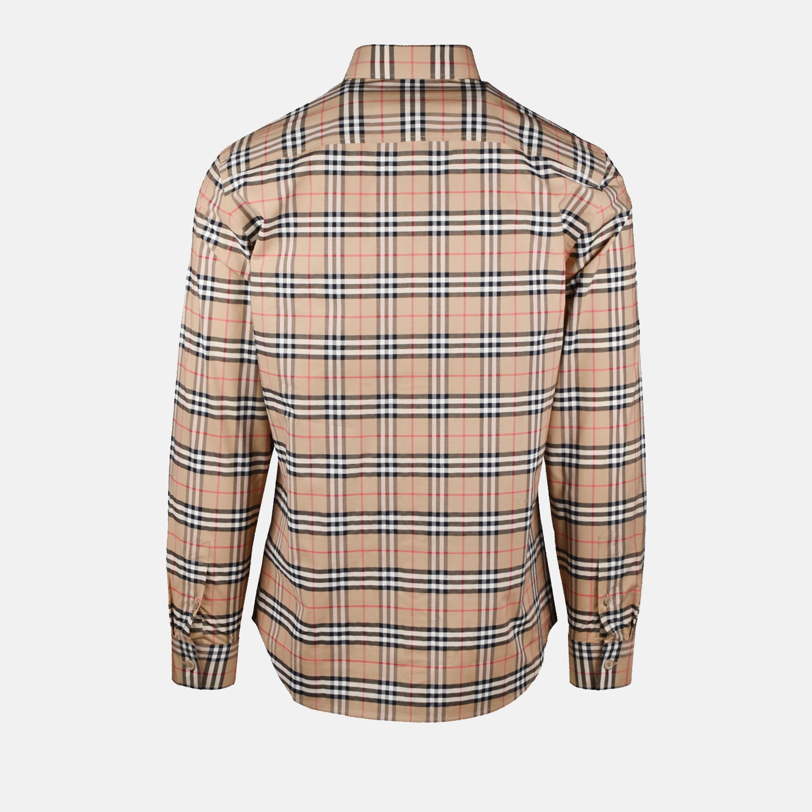Camisas Chemise à carreaux Burberry Beige Homme