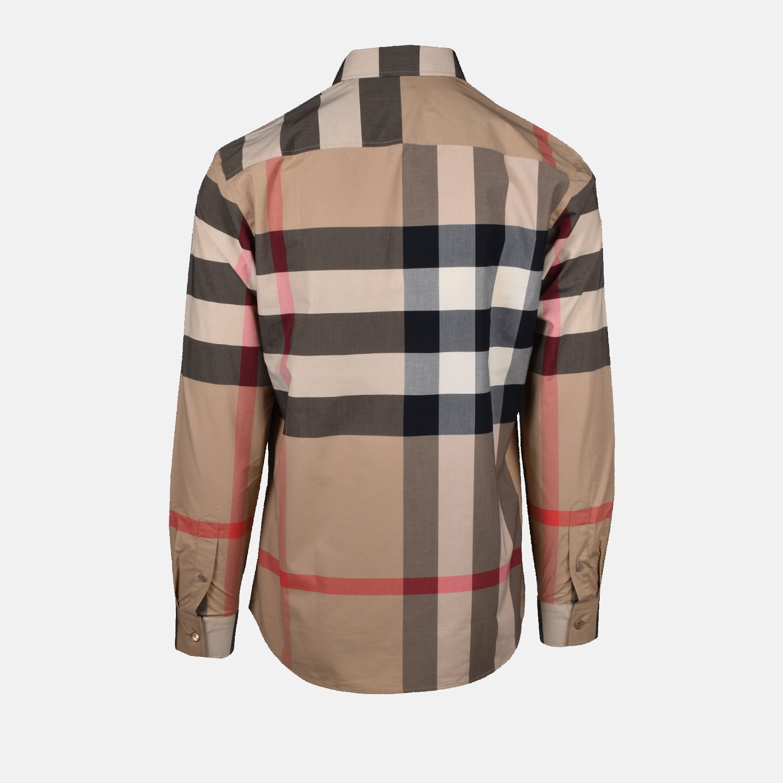 Camisas Chemise à carreaux Burberry Beige Homme