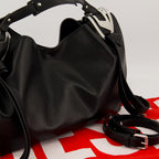 Immagine della borsa Knot-D nera del marchio Diesel per donna - Stagione Primavera-Estate 2026 - Vista Dettagliata_2