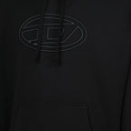 Sweatshirts Hoodie S-Ummer-Bigoval Diesel Noir Unisexe