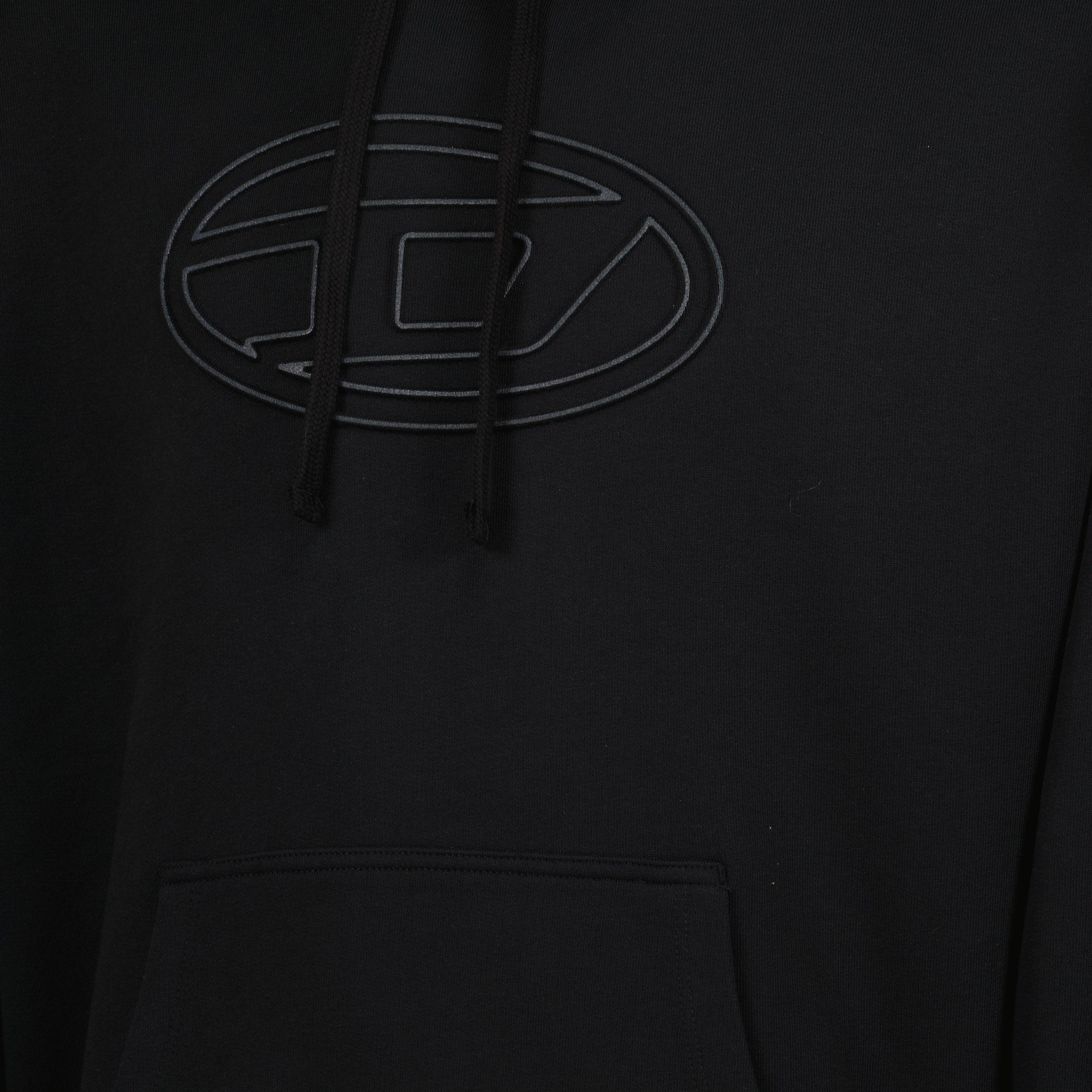 Sweatshirts Hoodie S-Ummer-Bigoval Diesel Noir Unisexe