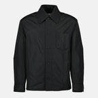 Imagen del artículo Chaqueta de camisa de nylon de la marca Ami PARIS para Hombre - Temporada Otoño-Invierno 2025 - Vista Frontal