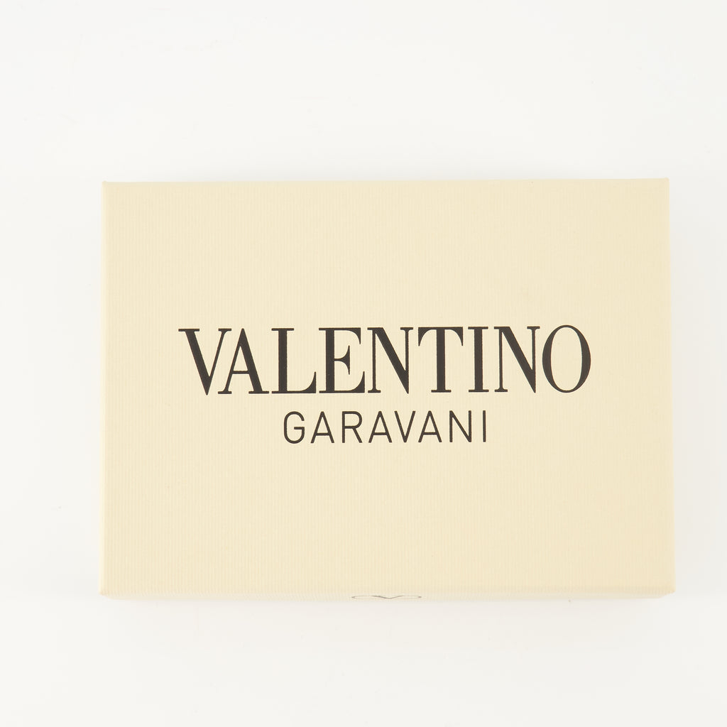 Petite maroquinerie Porte-cartes Rockstud Valentino Garavani Marron Homme