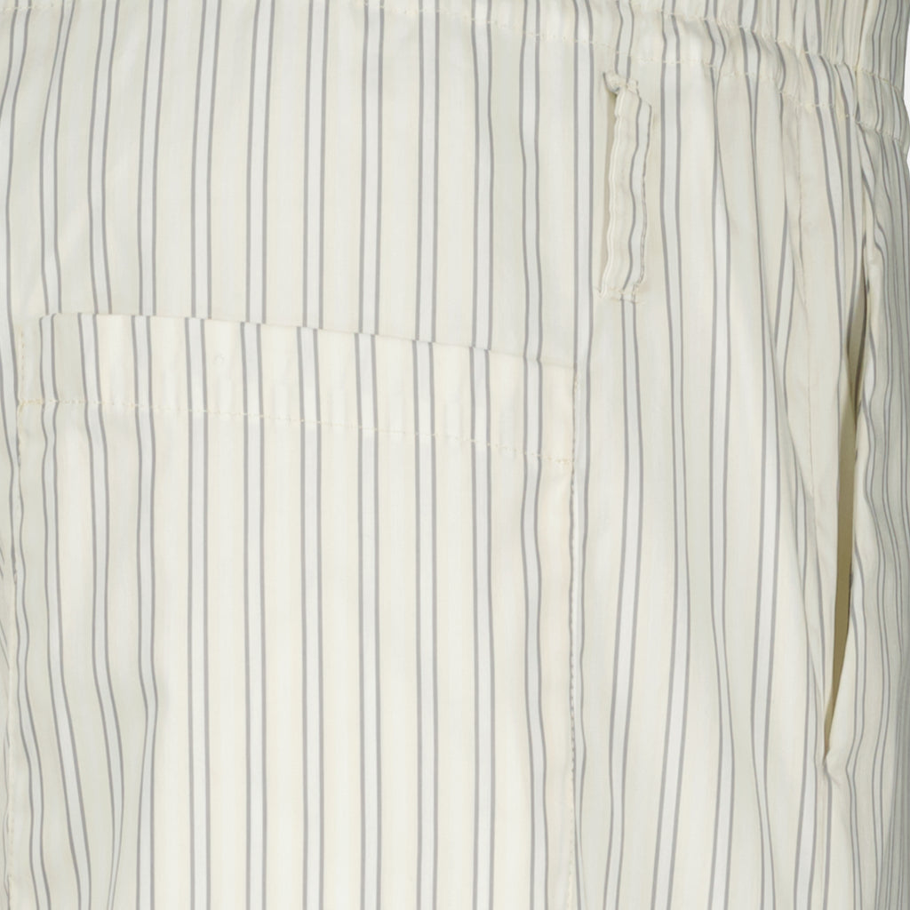 Pantalons ストライプワイドパンツ Iro Beige Femme